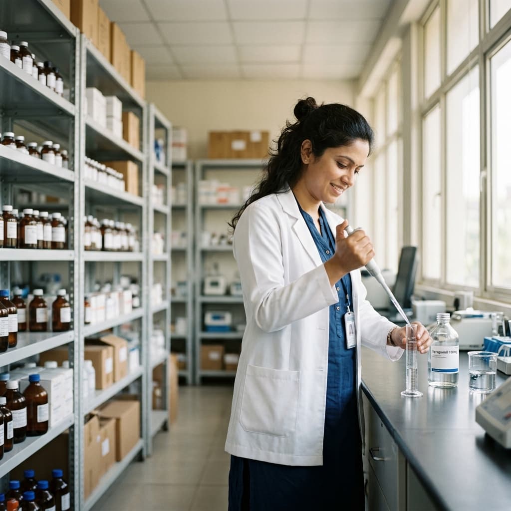 Professional pharmaceutical environment